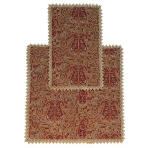 Reisegebetsteppich für Muslime, taschengröße & tragbar, braun