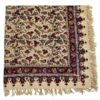 Persisches Tischtuch: Isfahans traditionelle Kalamkari Blockdruck Herbst