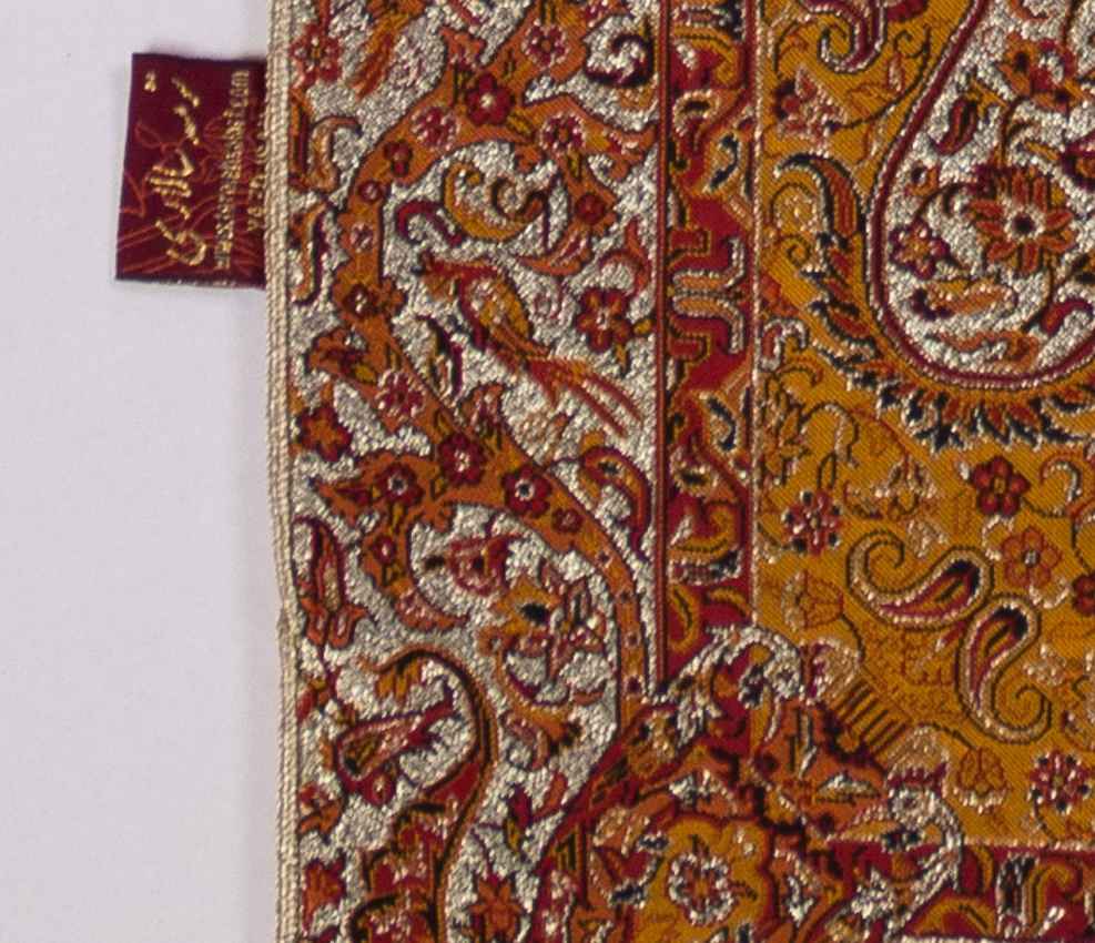 Persische Termeh-Gebetsmatte Luxus Islamische Sajada