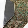 Reisegebetsteppich für Muslime, taschengröße & tragbar, grünes Paisley