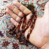Islamischer Bernsteinkristall-Rosenkranz mit 33 Gebetsperlen Tasbih