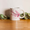 Persische Keramik Kaffeetasse - Farsi Gedicht Kalligraphie