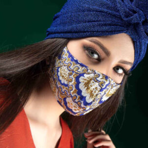 Handgefertigte Mode Stickerei Gesichtsmaske für Frauen – Modell Abtin