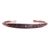 Set aus persischem Kupferring & Armband Modell Fravashi