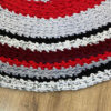 Handgewebter Boho-Makramee-Boden-Teppich – Teriko-Muster