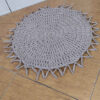 Handgewebter Boho-Makramee-Boden-Teppich – Runde Form
