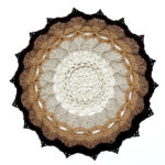 Handgewebter Boho-Makramee-Boden-Teppich – Arkano-Muster