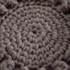 Handgewebter Boho-Makramee-Boden-Teppich – Sonnendesign
