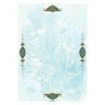 Tazhib A4 Papier Modell Abr & Bad (10x)