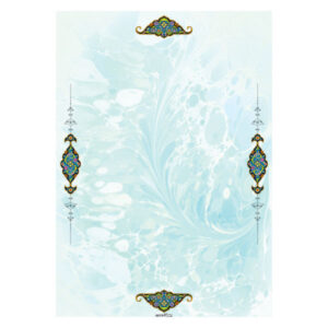 Tazhib A4 Papier Modell Abr & Bad (10x)
