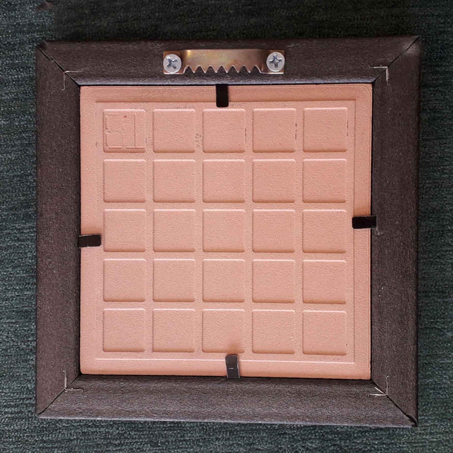 Dekorative persische gerahmte Keramikfliese – Bösen Blick