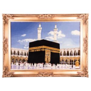 Handgeknüpfter Islamischer Wandteppich Kaaba