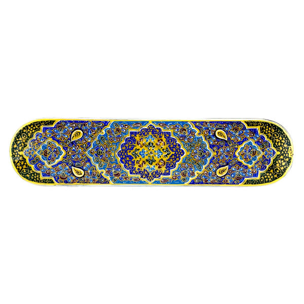 Holz-Bleistiftbox Handgefertigt mit persischer Khatamkari Kunst Dina