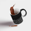 Persische Keramik Kaffeetasse - Thermosensitiv Kalligraphie