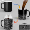 Persische Keramik Kaffeetasse - Thermosensitiv Kalligraphie