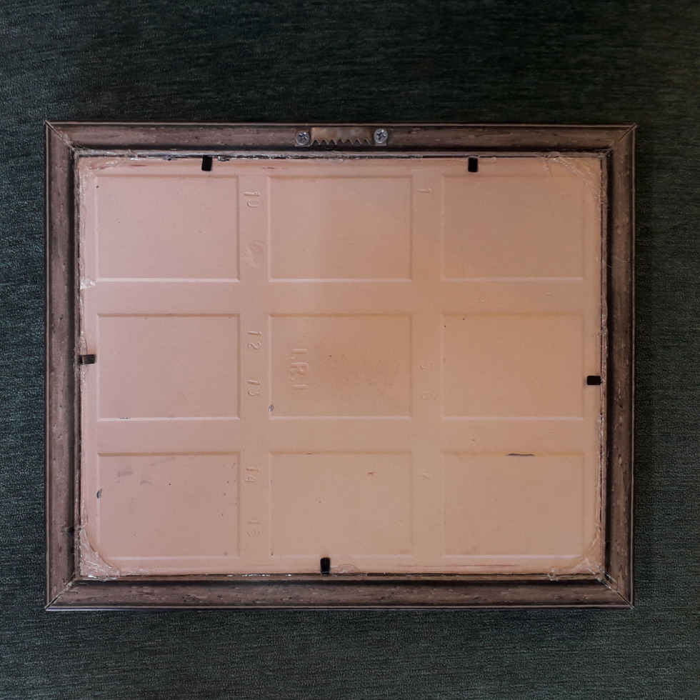 Dekorative persische gerahmte Keramikfliese – Sieben Farben