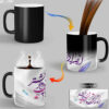 Persische Keramik Kaffeetasse - Thermosensitiv Gedicht