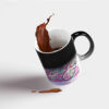 Persische Keramik Kaffeetasse - Thermosensitiv Gedicht Kalligraphie