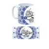 Persische Keramik Kaffeetasse - Hafez Kalligraphie Gedicht