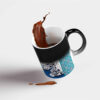 Persische Keramik Kaffeetasse - Thermosensitiv Rumi Gedicht