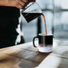 Persische Keramik Kaffeetasse - Thermosensitiv Gedicht Kalligraphie