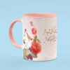 Persische Keramik Kaffeetasse - Gedicht Kalligraphie