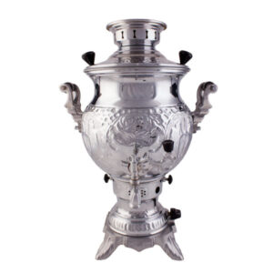 Persischer Gas-Samowar Teekocher Traditionelles Design 6-Liter