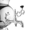 Persischer Gas-Samowar Teekocher Traditionelles Design Glatte Oberfläche 6-Liter