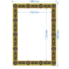 Tazhib A5 Papier Modell Farang (100x)