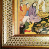 Dekorative persische gerahmte Fliese - Shahnameh inspiriert: Miniatur