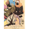 Dekorative persische gerahmte Fliese - Shahnameh inspiriert: Miniatur