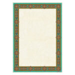 Tazhib A4 Papier Modell Slimi (10x)