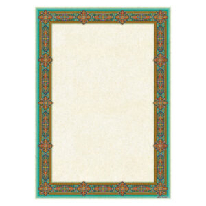 Tazhib A4 Papier Modell Slimi (10x)