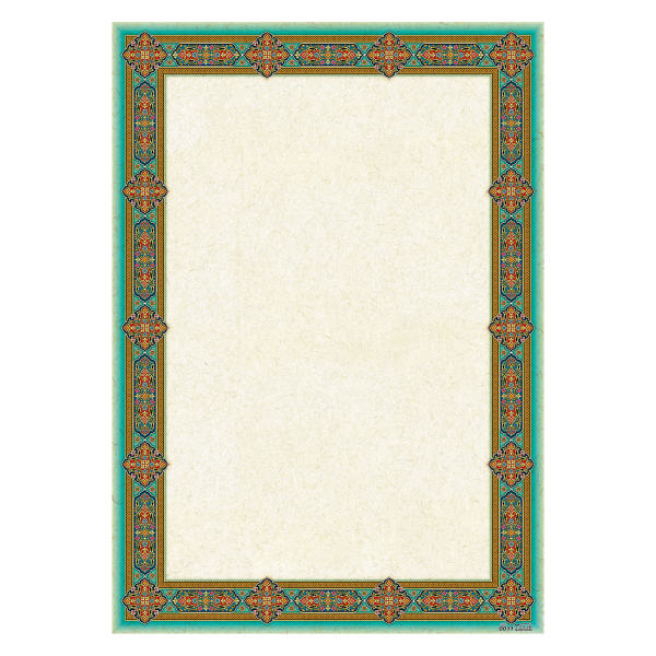 Tazhib A4 Papier Modell Slimi (10x)