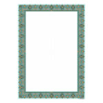 Tazhib A4 Papier Modell Fisch (100x)