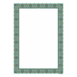 Tazhib A4 Papier Modell Fisch (100x)