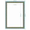 Tazhib A4 Papier Modell Fliese (10x)