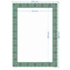 Tazhib A4 Papier Modell Fisch (10x)