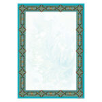 Tazhib A4 Papier Modell Abr & Bad (100x)