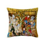 Persischer Samt Kissenbezug - Shahnameh D4 Design (Set von 2)