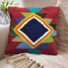 Persische Kilim Kissenbezüge - Handgewebtes Marineblau