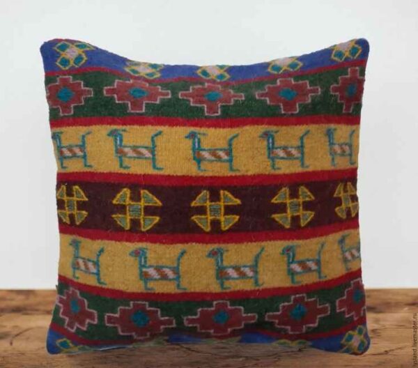 Persische Kilim Kissenbezüge - Handgewebtes Ziegendesign