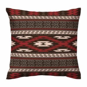 Persische Samt Kissenbezug – Gedrucktes Traditionsdesign (Set von 2)