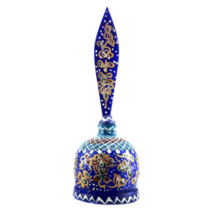 Persischer Eyeliner-Halter aus Kamelknochen Kohlhalter oder Surma Dani Navy Blau II
