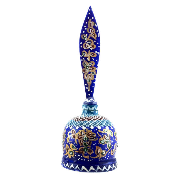Persischer Eyeliner-Halter aus Kamelknochen Kohlhalter oder Surma Dani Navy Blau II