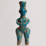 Historische weibliche Amlash-Idol Antike persische Figur