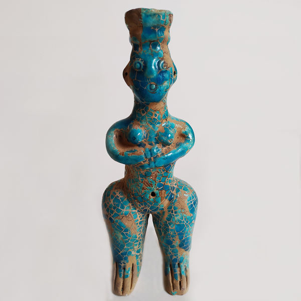 Historische weibliche Amlash-Idol Antike persische Figur