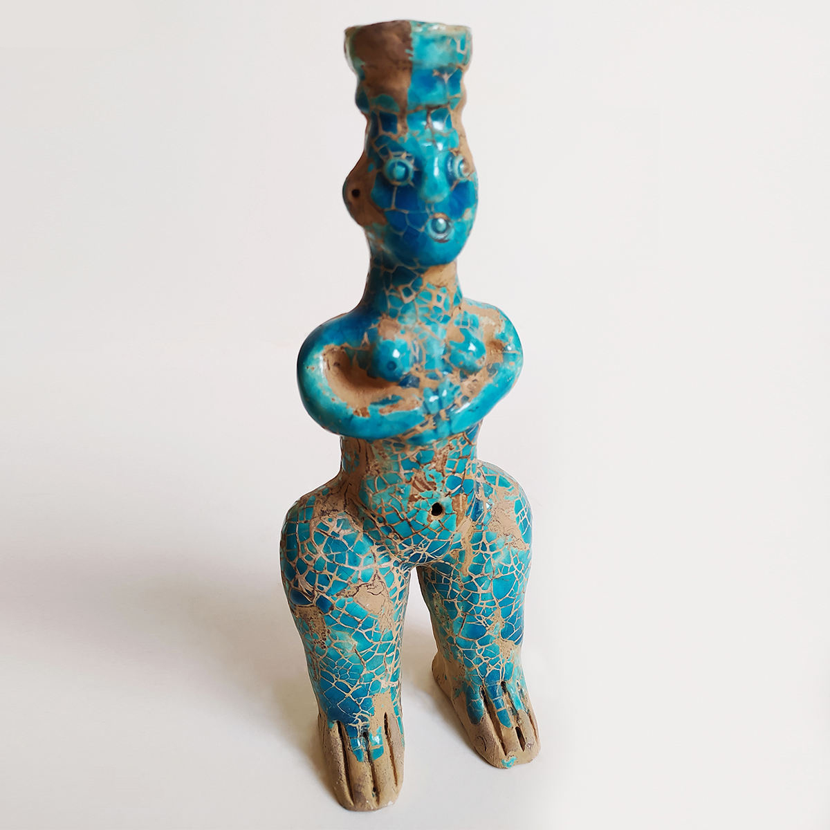 Historische weibliche Amlash-Idol Antike persische Figur