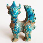 Historische Wächter Atropat Antike persische Figur