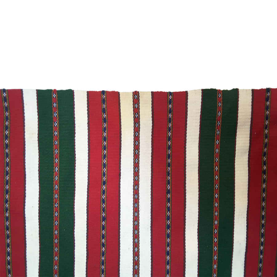 Authentischer persischer Jajim flachgewebter gestreifter Teppich Barbod